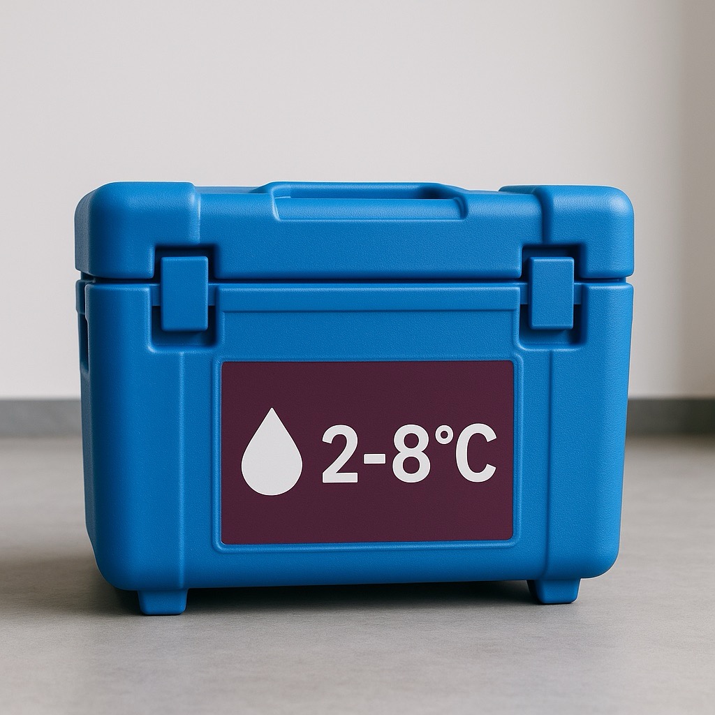 Pharmaceutical warehouse with temperature-controlled zones