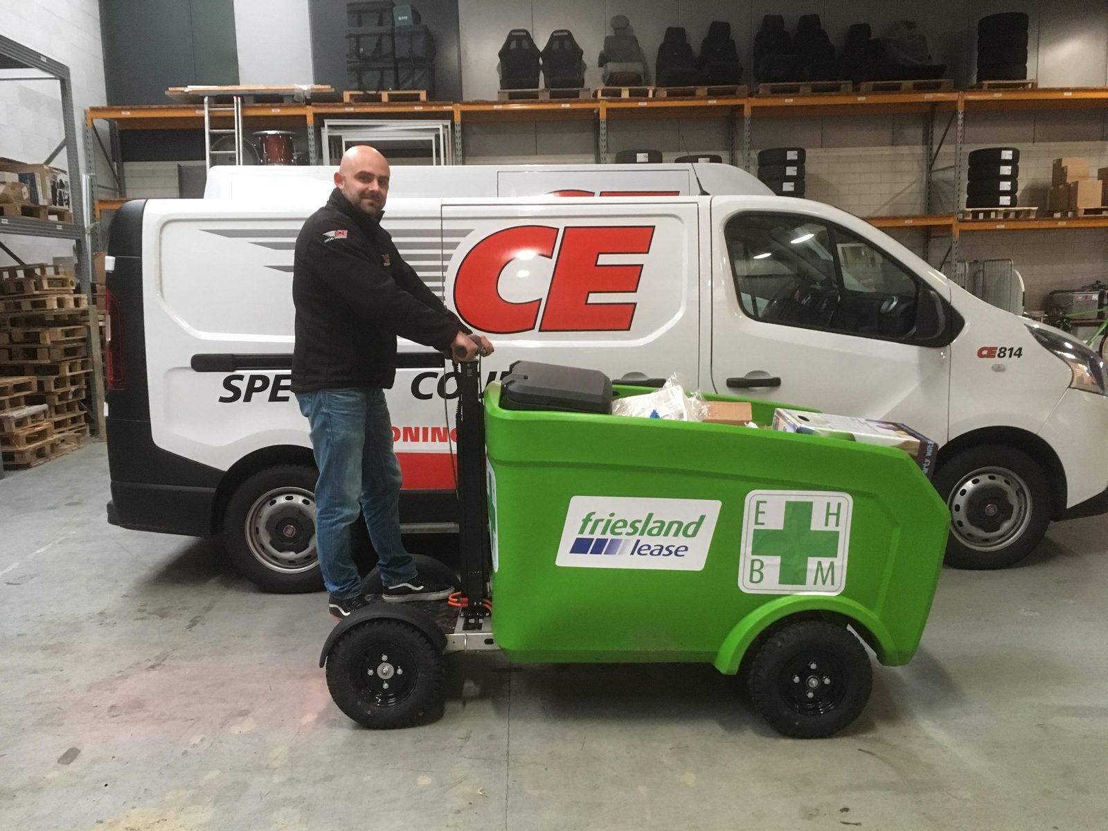 Elektrisch en duurzaam wagenpark