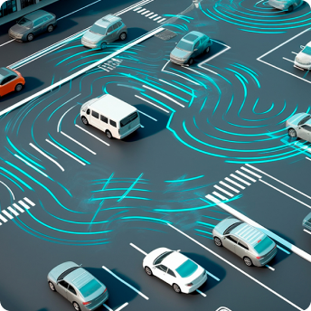 Real-time tracking dashboard showing live shipment locations